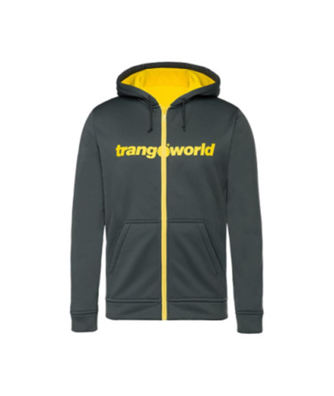 Casaco montanha Trangoworld de Cinzento/Amarelo