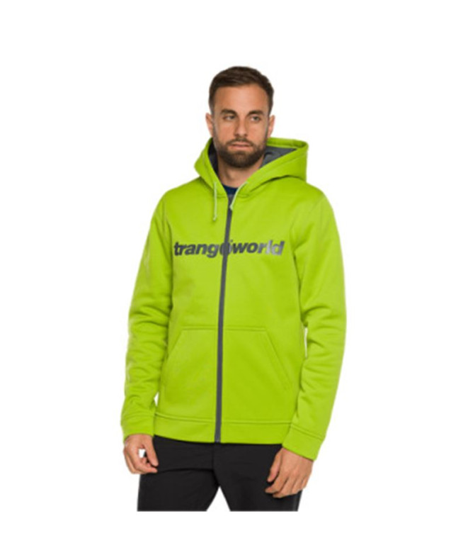 Veste Trangoworld Homme Ripon Vert/Gris