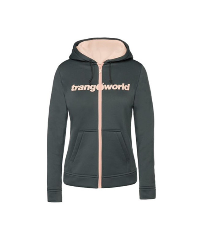 Chaqueta Trangoworld Liena Mujer Gris/Rosa