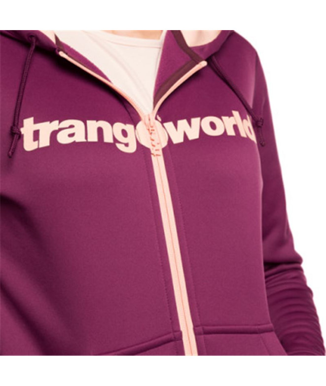 Veste Trangoworld Femme Liena Mauve/Rose