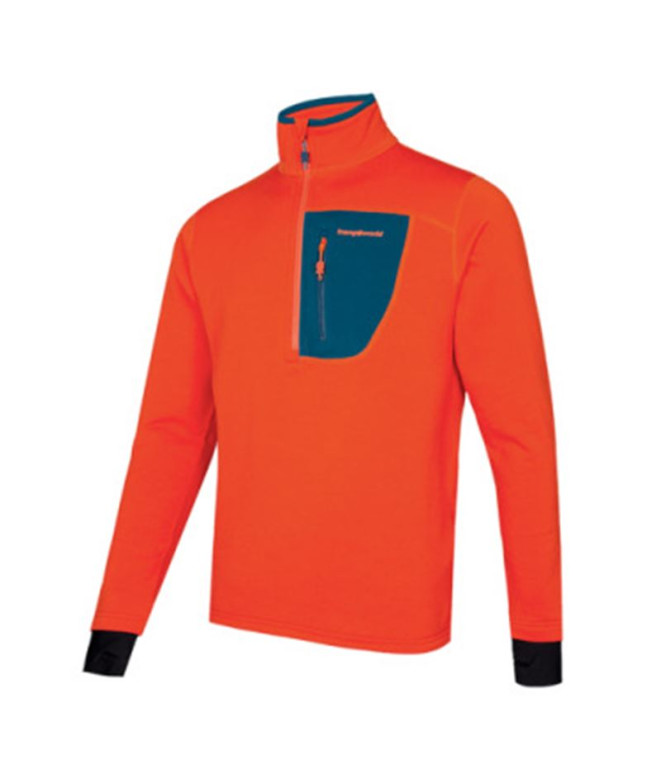 Sudadera Trangoworld TRX2 Stretch Pro Naranja/Azul
