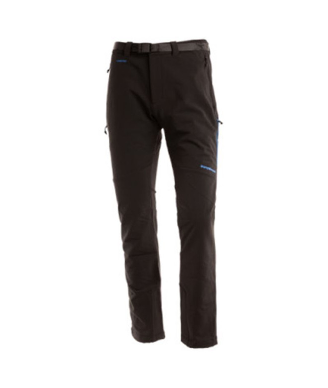 Pantalón Trangoworld Largo Jorlan Vd Hombre Negro/Negro