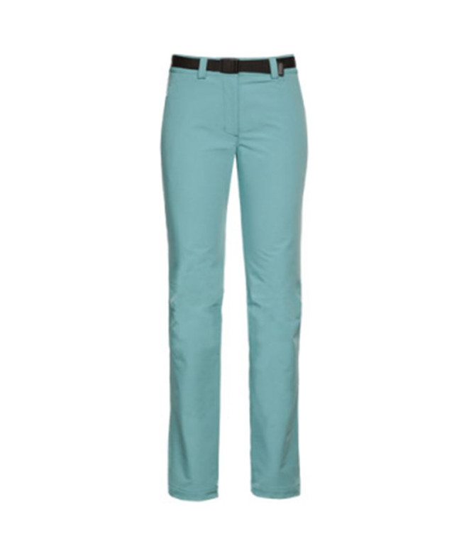 Pantalones Largos Trangoworld Glamos Mujer Verde