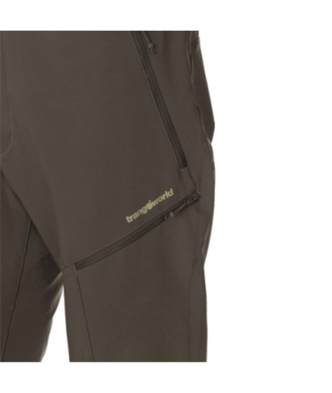 Pantalones Trangoworld Largo Ezkay Dr Hombre Kaki