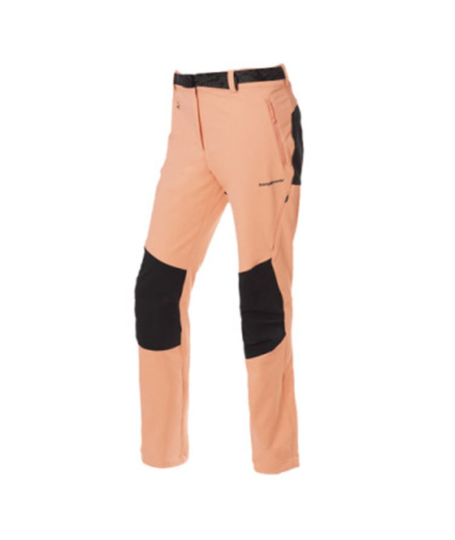 Pantalón Trangoworld Largo Dunai Dr Mujer Naranja