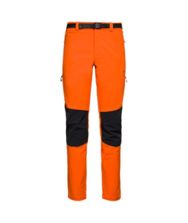 Pantalones Largos Trangoworld Rovek Dr Hombre Naranja/Negro