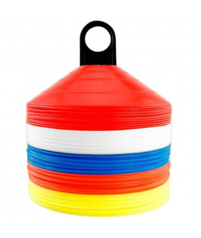 Set Zastor 60 Cones Ag-605 Azul/Amarelo/Branco/Laranja/Vermelho Pack