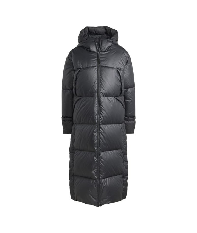 Casaco Montanha adidas Mulher de Big Baffle Down Coat Preto