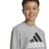 adidas French Terry Infantil Fato de treino Essentials Big Logo Jogger Cinzento