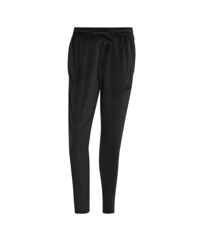 Pantalón adidas House Of Tiro Velour Hombre Negro