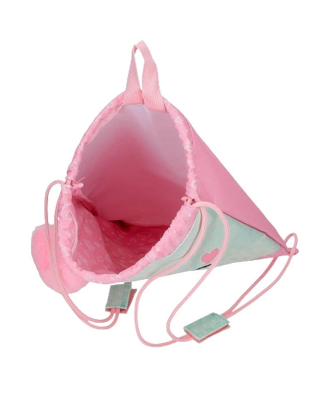 Bolsa De Merienda Hello Kitty Paris Rosa