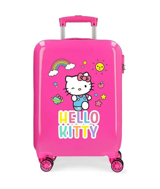 Trolley Abs 50Cm.4R.Hello Kitty You Are Cute Rosa