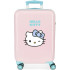 Trolley Abs 55Cm.4R Hello Kitty Wink Rosa