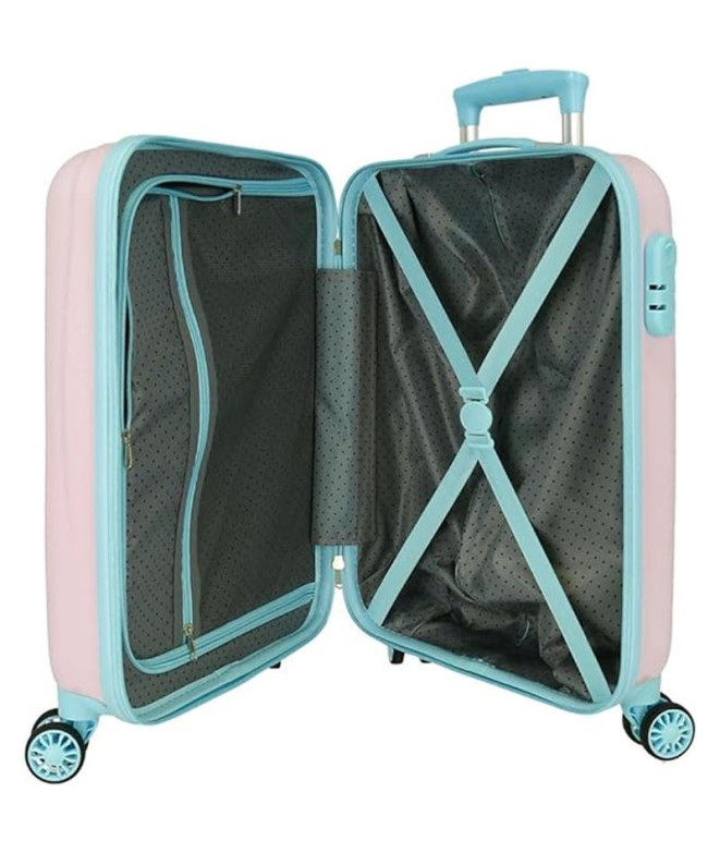 Trolley Abs 55Cm.4R Hello Kitty Wink Rosa