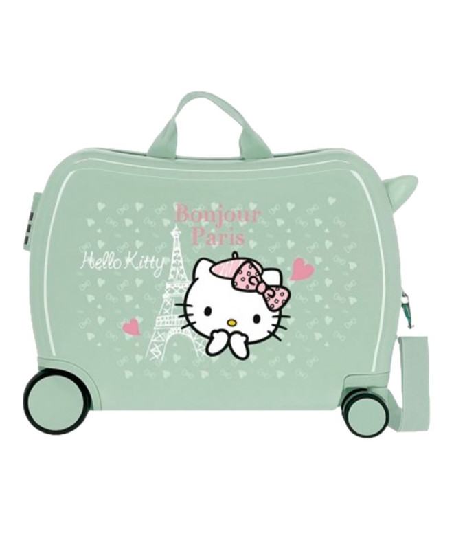 Mala Inf.Abs 4R. (2 Multi) Hello Kitty Paris Verde