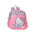 Mochila 25Cm. Laço Hello Kitty My Favourite Rosa