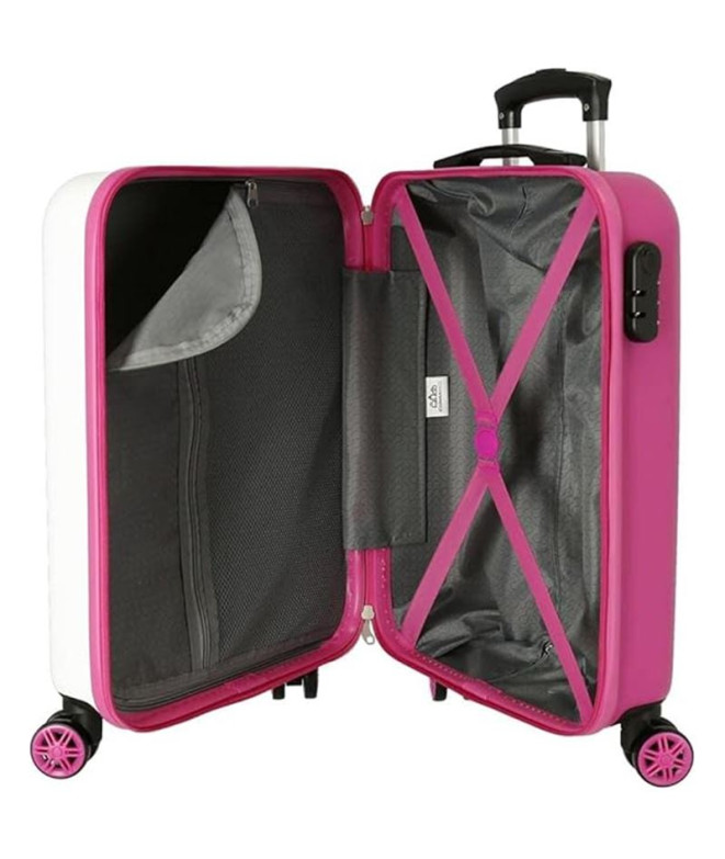 Trolley Abs 55Cm.4R Hello Kitty Girl Gang Rosa