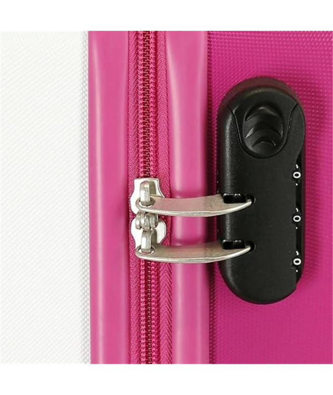 Trolley Abs 55Cm.4R Hello Kitty Girl Gang Rosa