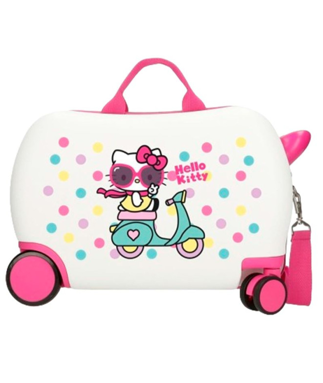 Valise Inf.Abs 4R.(2 Multi.) 45Cm. Hello Kitty Gir Rose