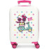 Trolley Abs 50 Cm.4R Hello Kitty Girl Gang Branco Rosa