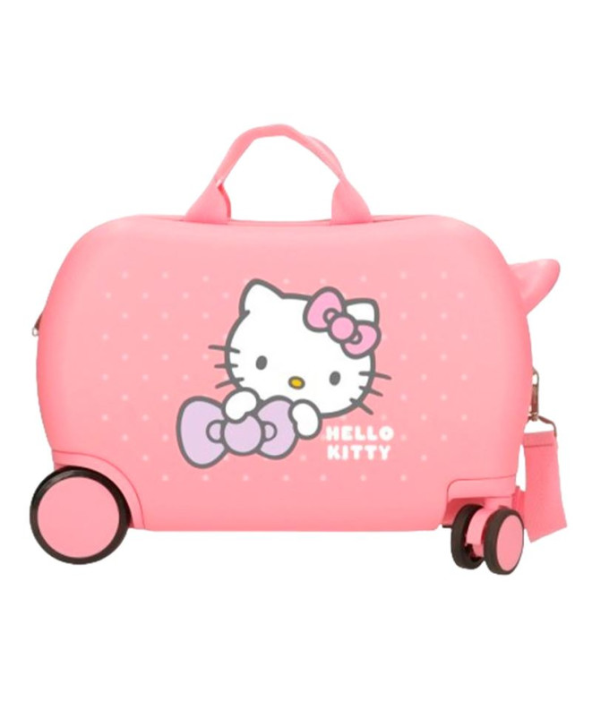 Maleta Inf.Abs 4R.(2 Multi.) 45Cm. Hello Kitty My Favourite Bow Rosa Rosa