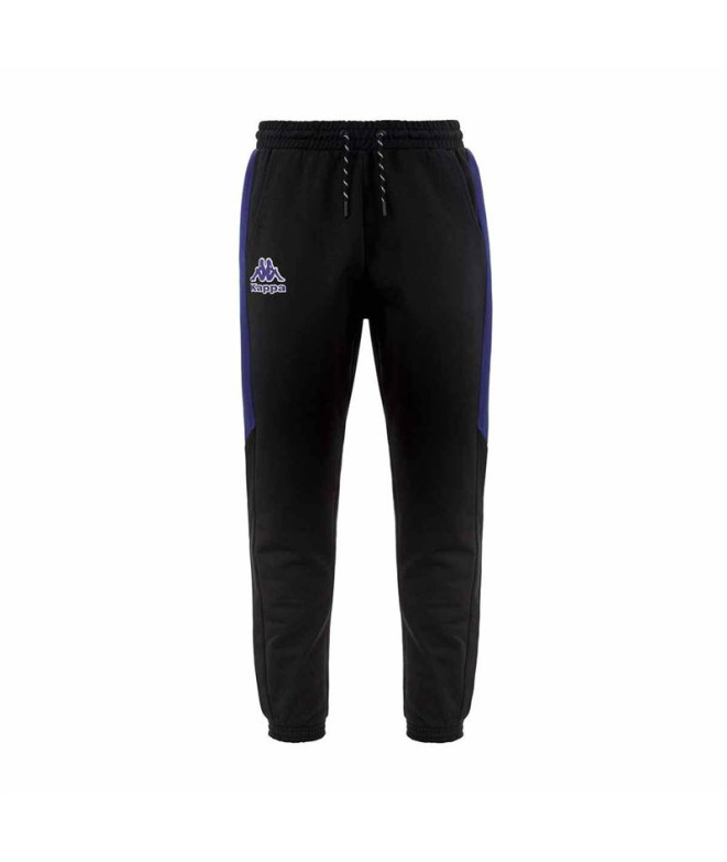 Calça Kappa Homem Calça Frego preta/azul royal