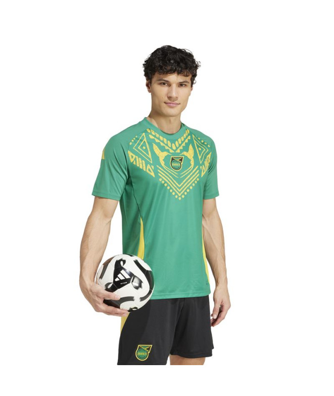 Camiseta de Futebol adidas Jamaica 2024 Pré...