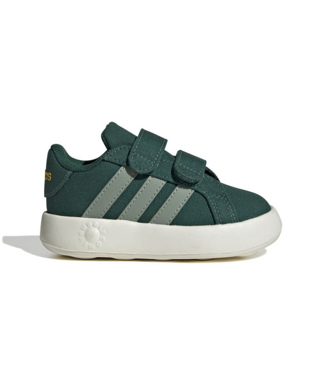 Chaussures adidas Court Enfant Grand 2.0 Vert foncé