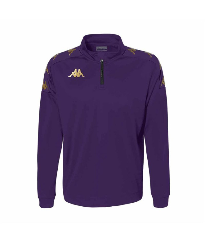 Sudadera Fitness Kappa Gassolo Hombre Violet Indigo