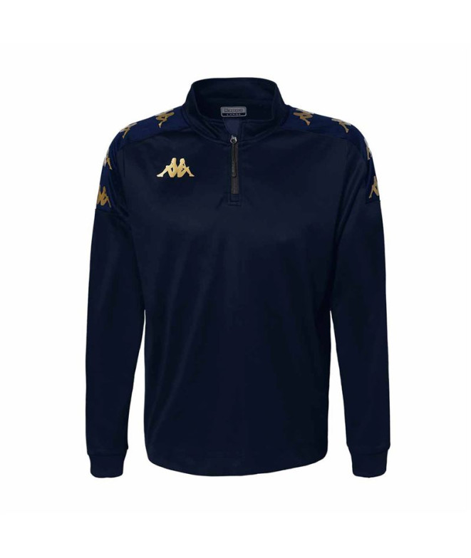 Sudadera Fitness Kappa Gassolo Hombre Blue Marine/Blue Md Cobalt