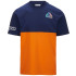 Camiseta Kappa Feffo Hombre Orange/Blue Medieval