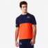Camiseta Kappa Feffo Hombre Orange/Blue Medieval