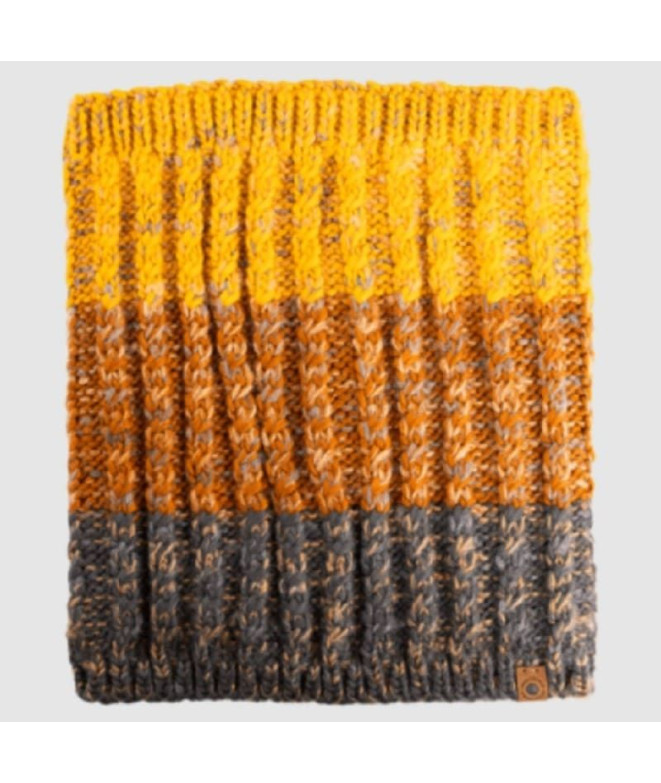 Braga De Cuello Trangoworld Tapacuello Ampriu Gris/Ocre/Amarillo