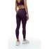 Malhas Legging Mulher Preto Limba Curve Line Sport Midnight Plum