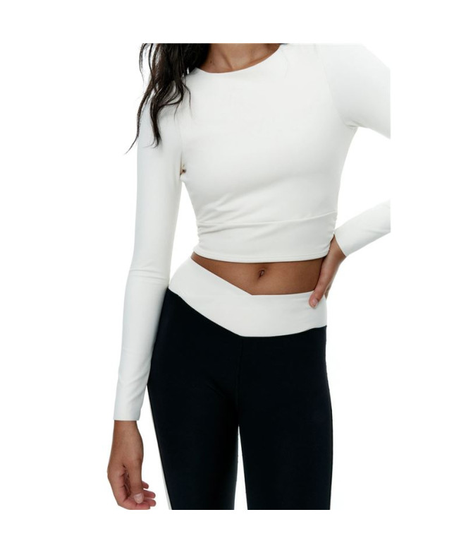 Mallas Black Limba Shadow Line Mujer Negro & Crema