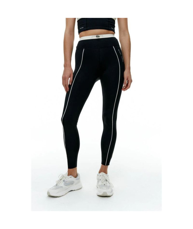 Mallas Black Limba Streetflex Mujer Negro & Crema