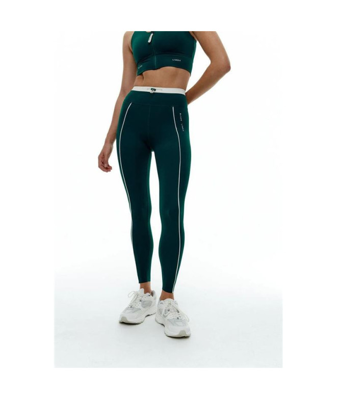 Mallas Black Limba Streetflex Mujer Teal & Crema