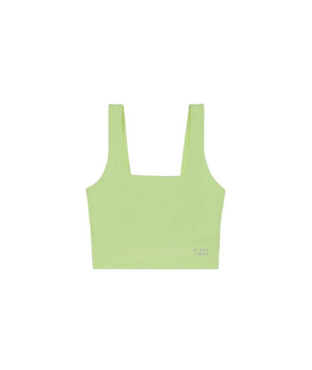 Top Mulher Preto Limba Bhakti Sportswear Lima