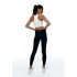Top Mulher Limba preta Diardi Creme