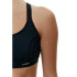 Top Mulher Preto Limba Skyline Malha Preto