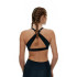 Top Mulher Preto Limba Skyline Malha Preto