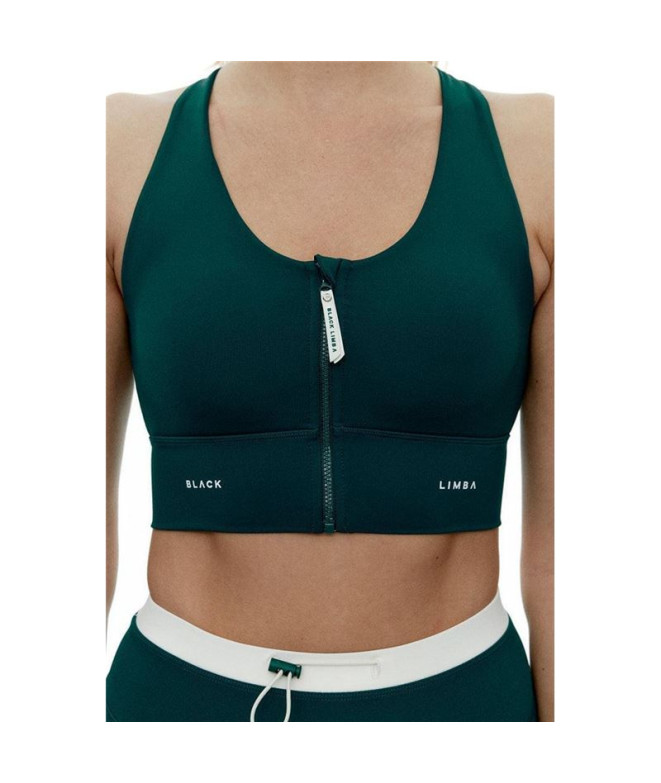 Top Deportivo Black Limba Streetflex Mujer Teal
