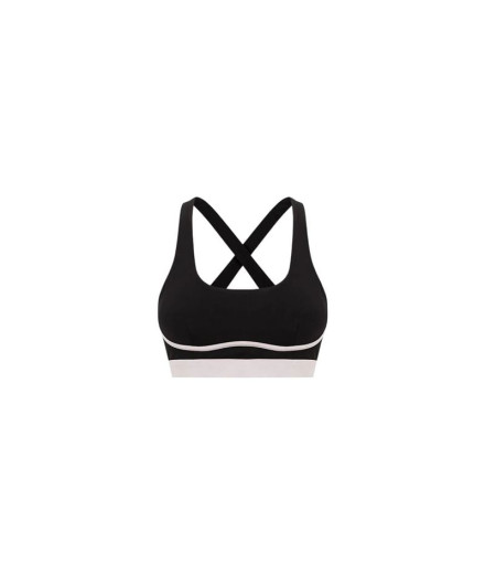 Top Mulher Preto Limba Tao Preto