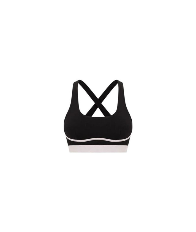 Top Black Limba Tao Mujer Negro
