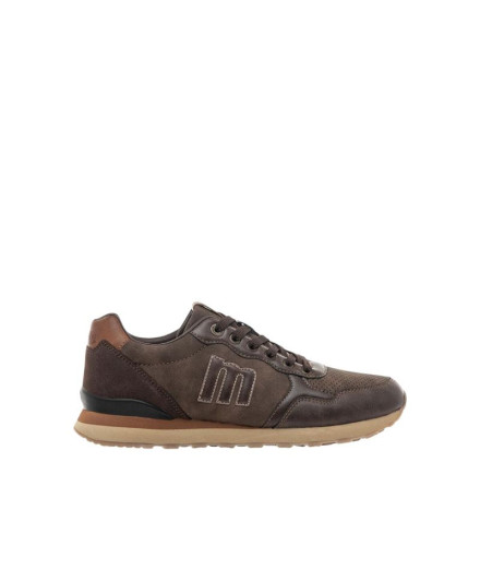 Zapatillas Mustang Porland Hombre Flore Chocolate / La