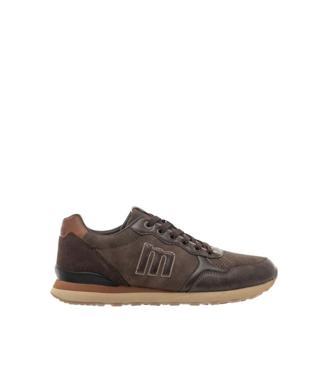 Chaussures Homme Mustang Porland Flore Chocolat / La