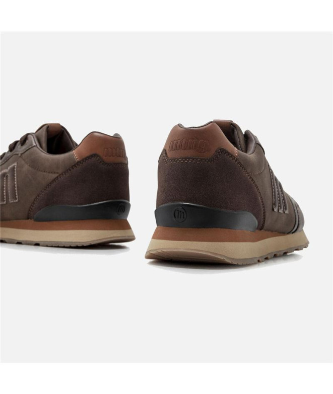 Chaussures Homme Mustang Porland Flore Chocolat...