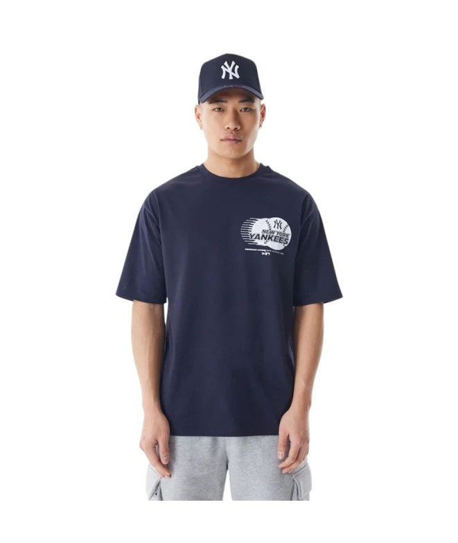 Camiseta New Era BASEBALL GRPHIC OS New York Yankees Homem