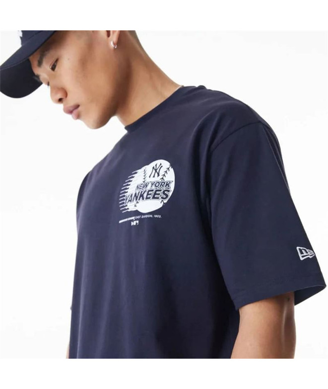 Camiseta New Era BASEBALL GRPHIC OS New York...