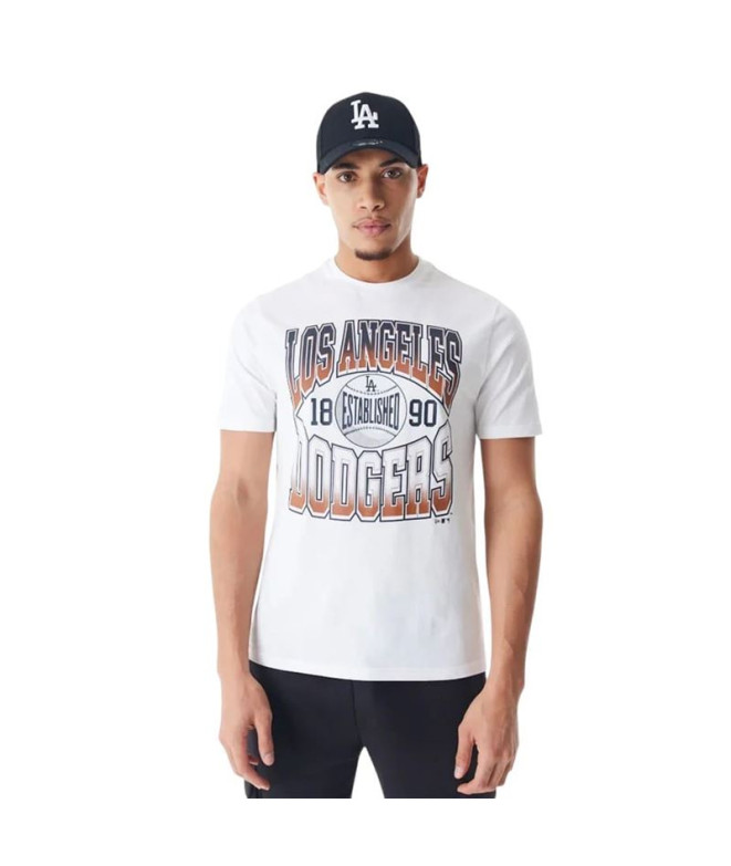 Camiseta Nova era MLB GRADIENT GRPHC LA Dodgers Homem